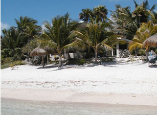 Slice of Paradise Beachfront House & Cabana Tulum Mexico